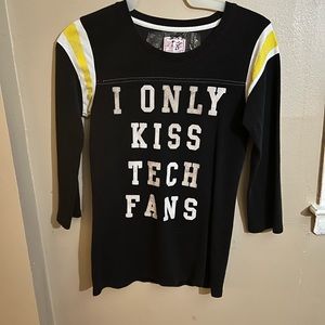 Long sleeve Victoria secert pink shirt size small